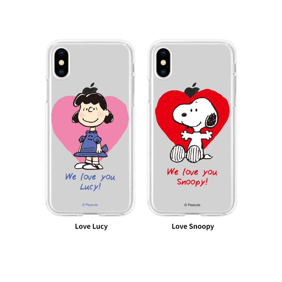 Snoopy Clear Jelly Case【送料無料】最新機種 iPhoneSE SE2 第2世代 カード収納 スヌーピー アイフォン 公式 可愛い iPhone7 iPhone12 mini 透明 クリア | PEANUTS | 24
