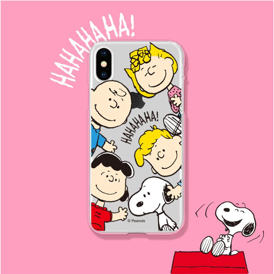 Snoopy Clear Jelly Case【送料無料】最新機種 iPhoneSE SE2 第2世代 カード収納 スヌーピー アイフォン 公式 可愛い iPhone7 iPhone12 mini 透明 クリア | PEANUTS | 17