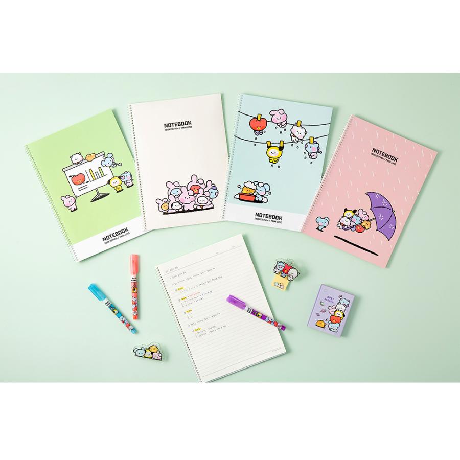 BT21 Spring Line Note Ver.3【送料無料】公式グッズ ノート