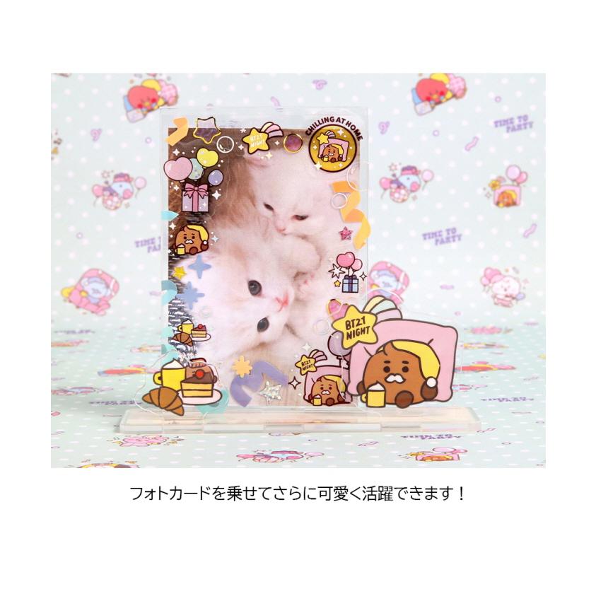 BT21 Acrylic Stand Calendar Party【BT21公式グッズ】卓上カレンダー アクリルスタンドカレンダー デスクワーク カレンダー |  | 03