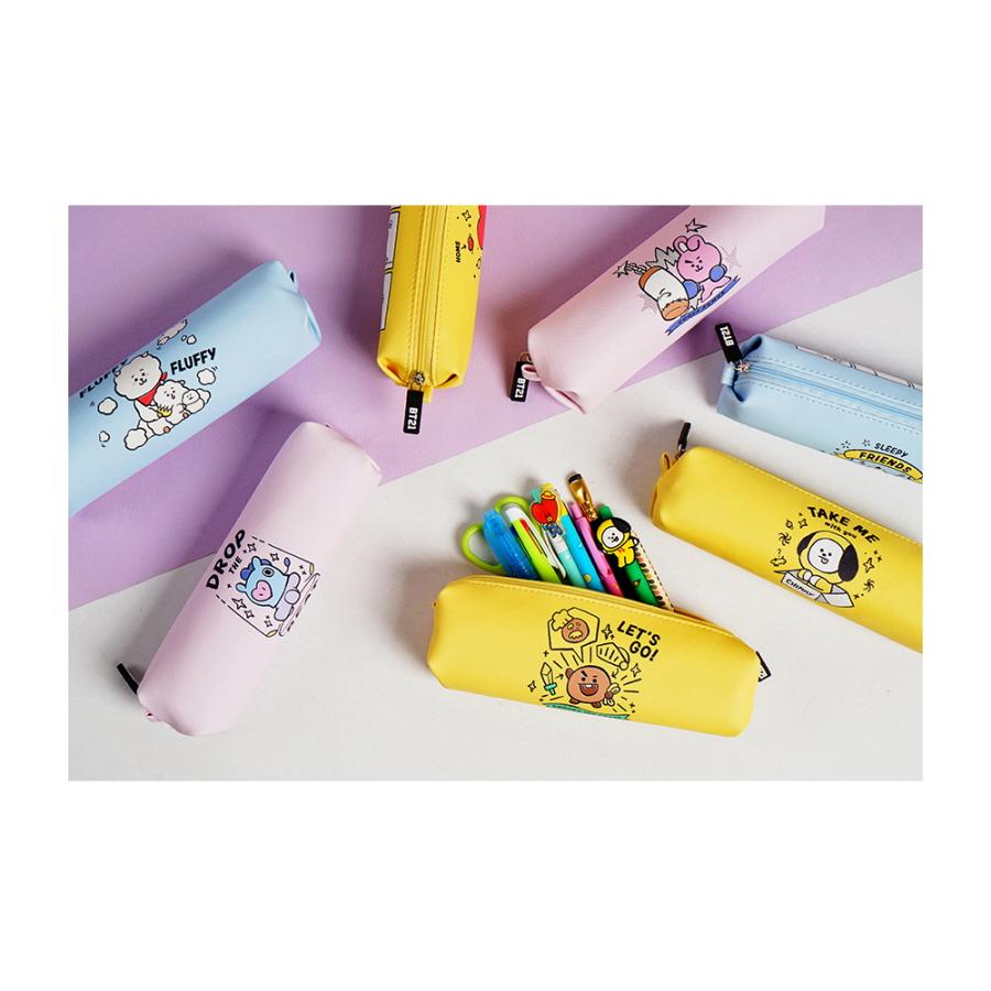 BT21 Stick Pencil Case Ver.2【公式グッズ】スリムペンケース 正規品 BTS リトルバディ 公式グッズ ペンケース 筆箱 使いやすい 受験 かわいい 学生 学校 |  | 04