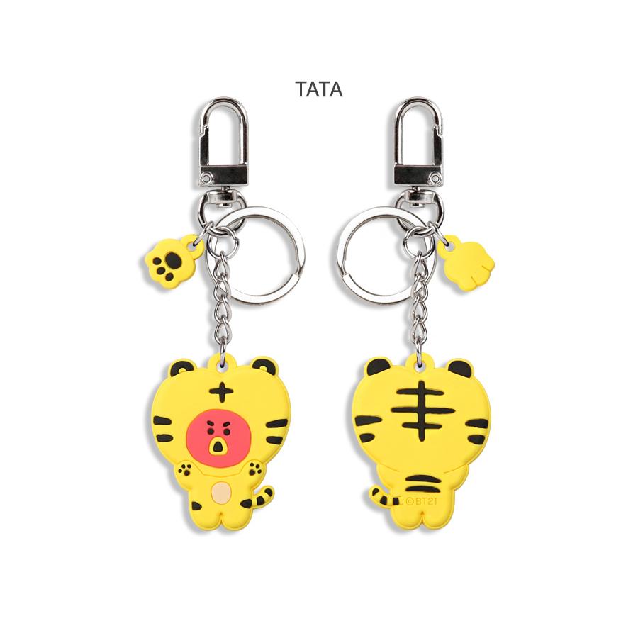 BT21 Tiger Keyring【BTS公式グッズ】タイガーキーリング TIGERKEYRING キーホルダー キーリング ストラップ BT21公式グッズ bt21 公式 |  | 12