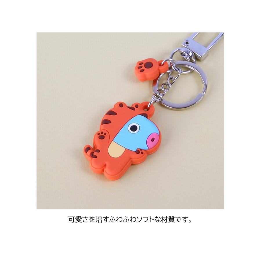 BT21 Tiger Keyring【BTS公式グッズ】タイガーキーリング TIGERKEYRING キーホルダー キーリング ストラップ BT21公式グッズ bt21 公式 |  | 14