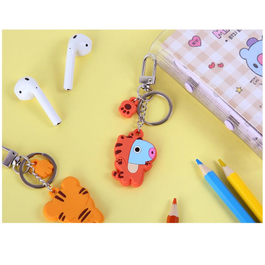 BT21 Tiger Keyring【BTS公式グッズ】タイガーキーリング TIGERKEYRING キーホルダー キーリング ストラップ BT21公式グッズ bt21 公式 |  | 17