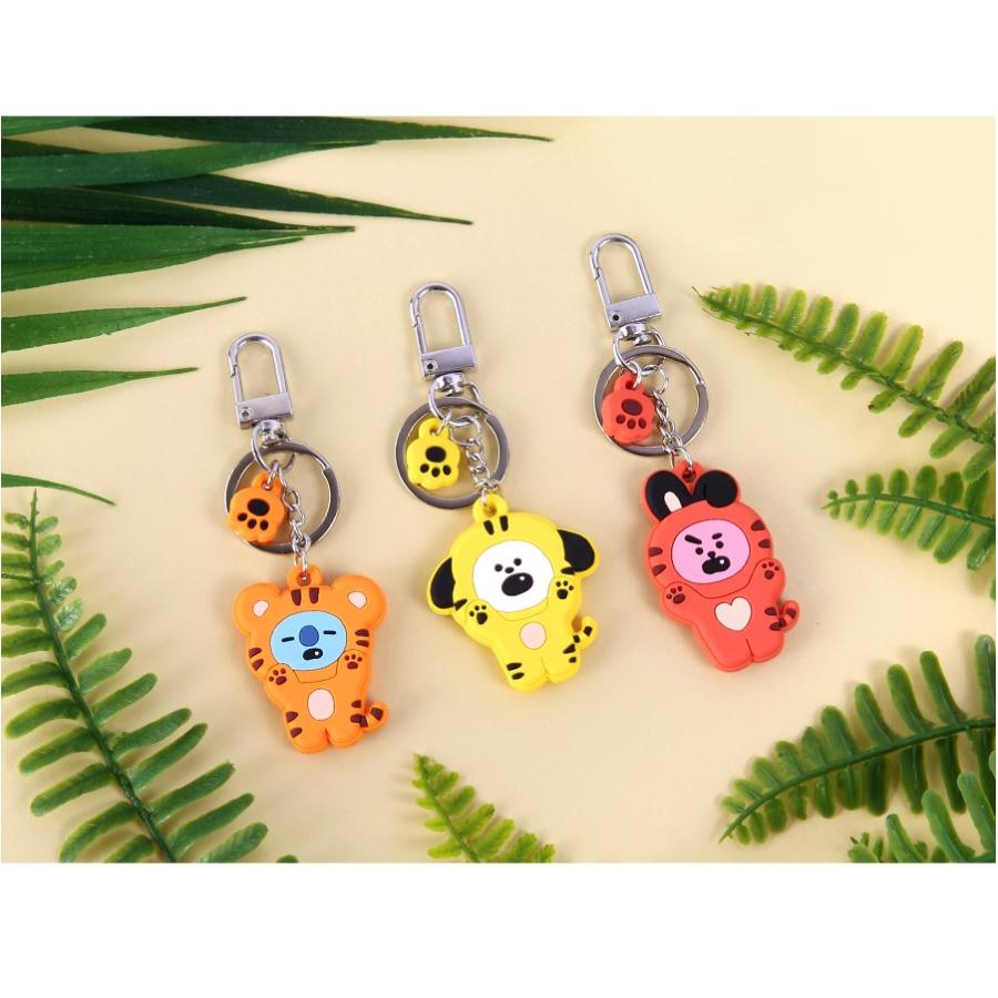 BT21 Tiger Keyring【BTS公式グッズ】タイガーキーリング TIGERKEYRING キーホルダー キーリング ストラップ BT21公式グッズ bt21 公式 |  | 18