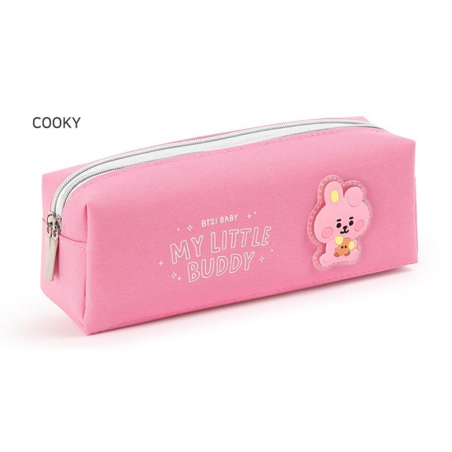 BT21 Twin Pocket Pen Pouch Little Buddy【BT21公式グッズ