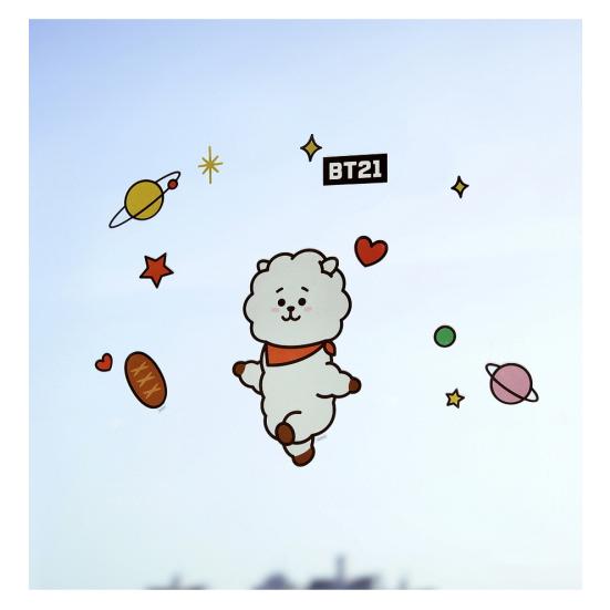 BT21 Wall Deco Sticker【BTS公式グッズ】 ウィンドウステッカー