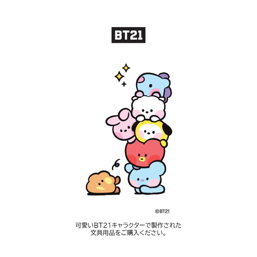 BT21 Zipper Bag【BT21公式グッズ】ジッパーバッグ ジップロック【10枚セット】 ポーチ 134x140mm ポケットサイズ おやつ チョコ キャンディー｜aesoon｜02