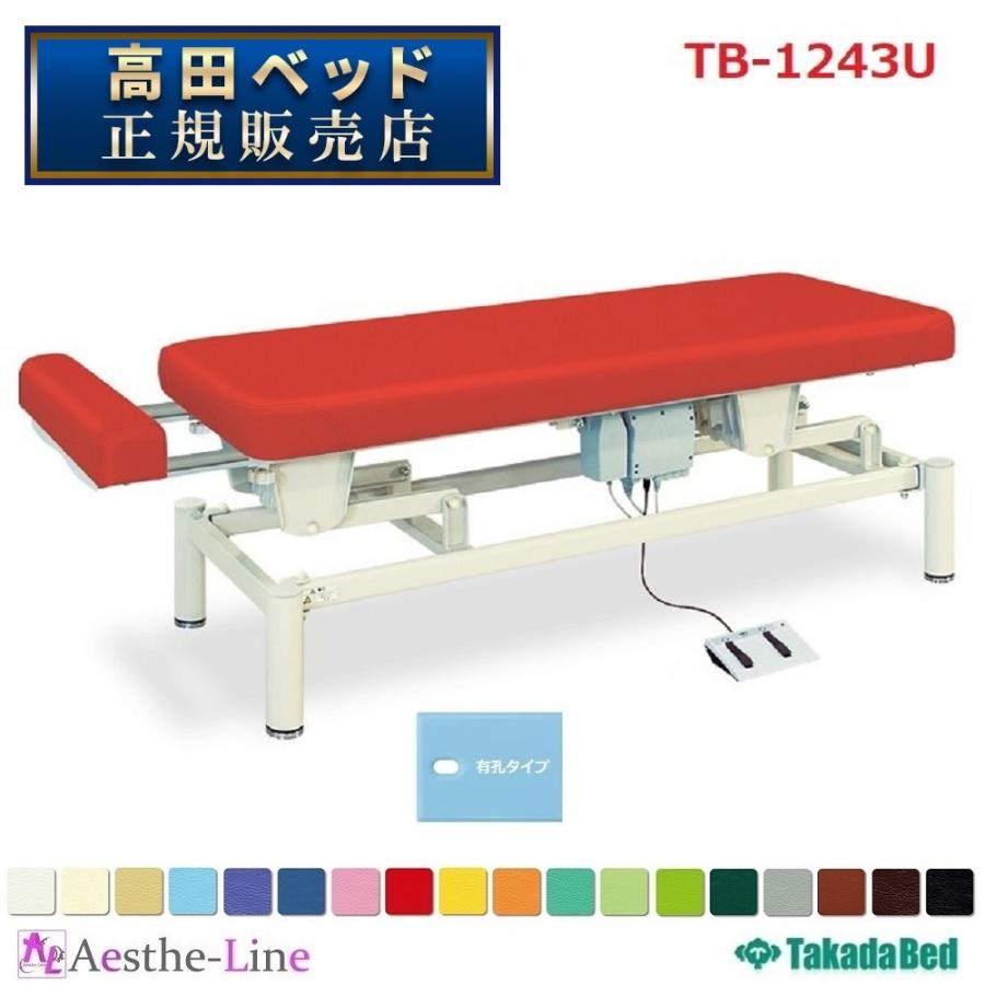 ポイント5倍 有孔電動マルチロード Tb 1243u 高田ベッド 電動昇降エステ 医療 整体 施術用ベッド 電動ベッド 整体 業務用 Jkatos Rs Ba