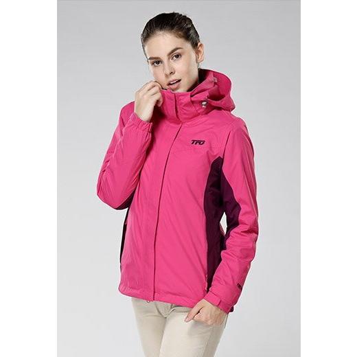 フリース付 3way マウンテンパーカー レディース S-XL 透湿 防水 防寒  