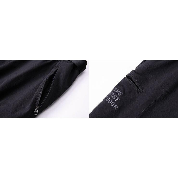 撥水 速乾 パンツ メンズ M-XXL ストレッチ生地 The First Outdoor