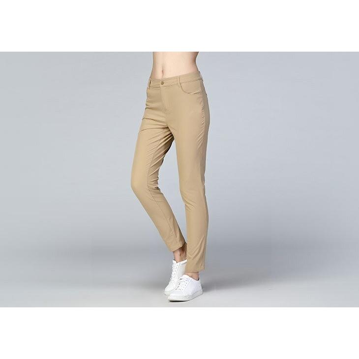 速乾 ストレッチ パンツ レディース S-XL 透湿 ストレッチ生地 The
