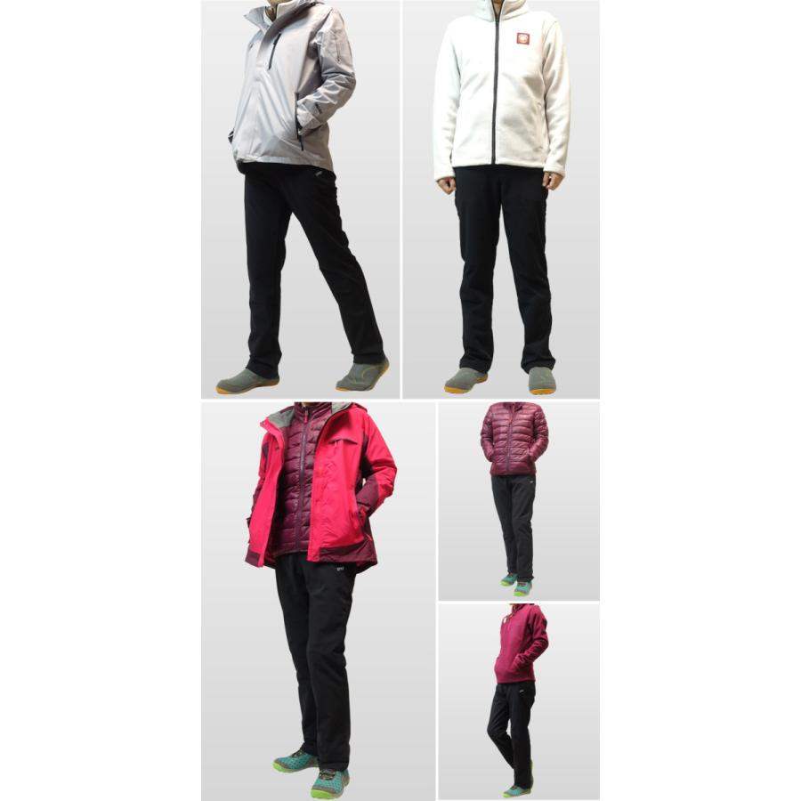 撥水 裏起毛 ロング パンツ メンズ レディース ストレッチ The First