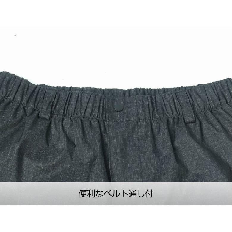 レインパンツ 透湿 防水 ファスナー ポケット付 軽量 登山 釣り 通勤 通学 アウトドア ブラック 男女兼用 メンズ レディース スクール AX-813 アエトニクス｜aetonyx｜13