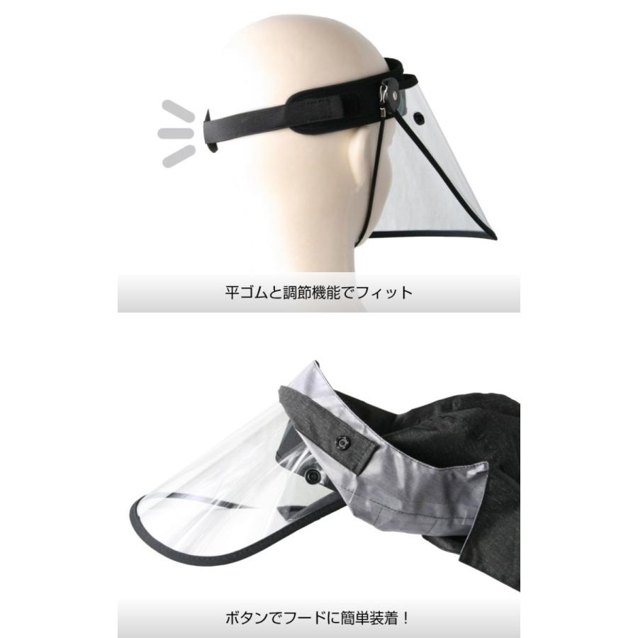 レインダンスのポンチョ風トップス　新品未使用 because ポンチョ レディース メンズ レインコート 男女兼用