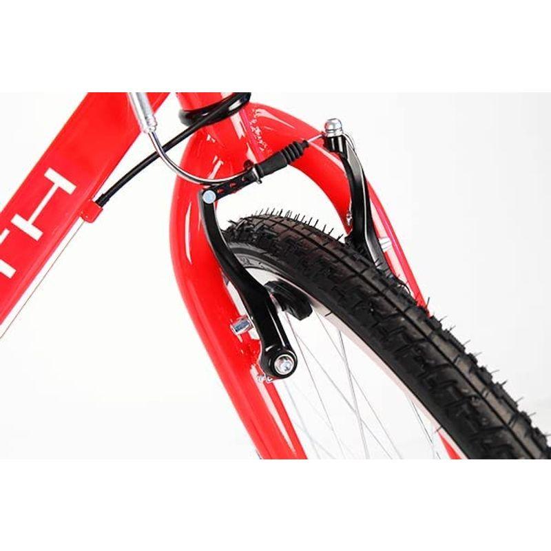 自転車 クロスバイク cyma RIGHTPATH(ライトパース) レッド 700C PK-RU7006