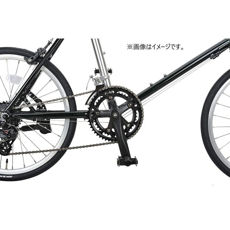 キャプテンスタッグ(CAPTAIN STAG) ミニベロ ロードバイク ディスクブレーキ・グラファイトシルバー 20 インチ YG-1129 キャプテンスタッグ(CAPTAIN STAG) ミニベロ ロードバイク ディスクブレーキ・グラファイトシルバー 20 インチ YG-1129