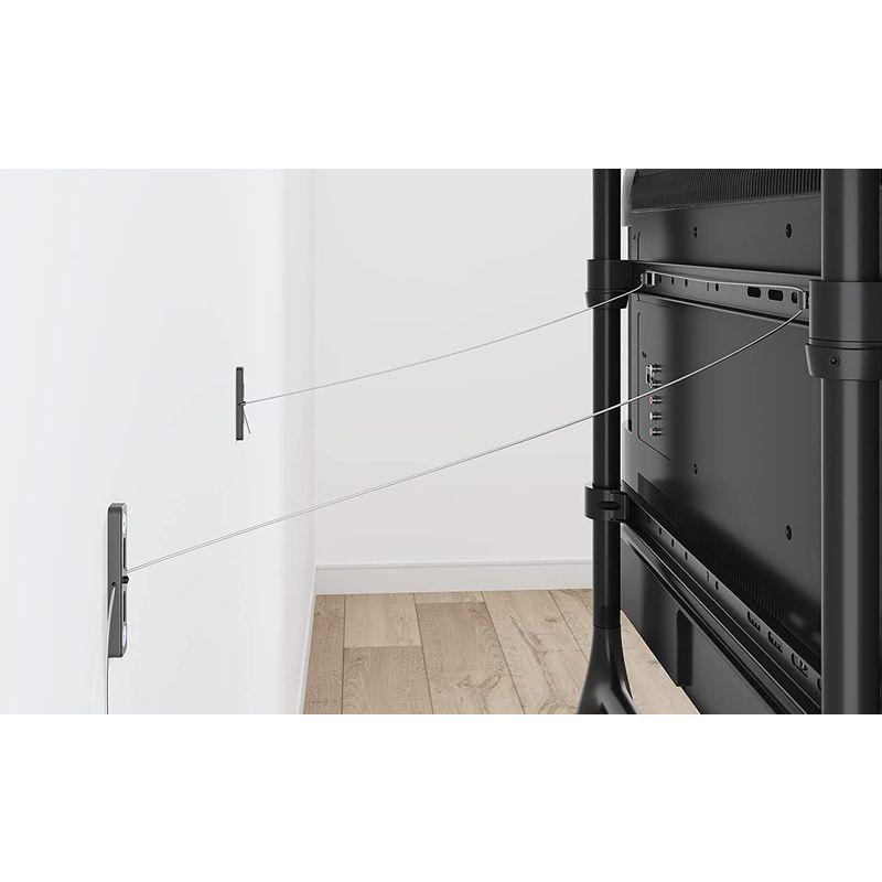 DMM.make DISPLAY/TVスタンド テレビスタンド 43-65インチ VESA対応 木目4脚 DKS-LS4L ブラウン 65インチ make DISPLAY/TVスタンド テレビスタンド VESA対応 木目4脚 DKS LS4L ブラウン