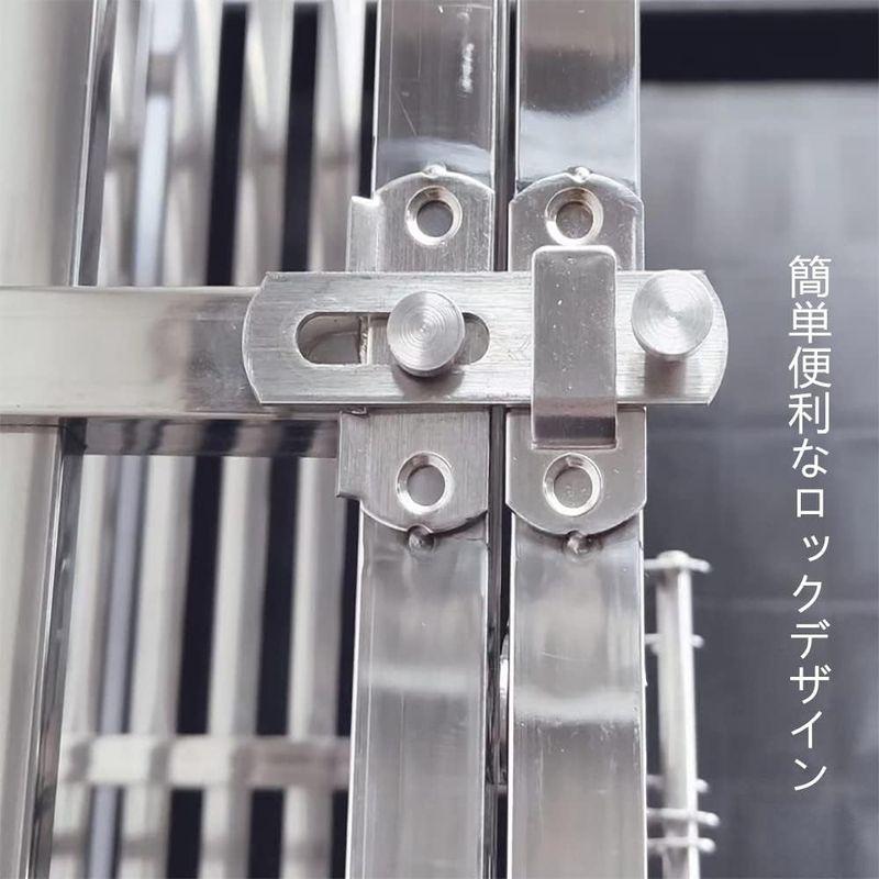 yagiya 犬サークル ペットゲージ 犬 ケージ 小屋 サークル ゲージ 猫 キャットケージ 室内 犬小屋 猫小屋 金属サークルステンレス yagiya 金属サークルステンレス N1898598285(16698円)