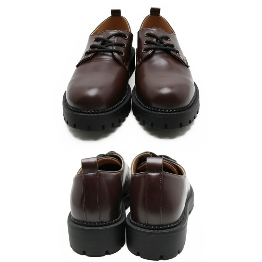 レディース オックスフォードシューズ ドレスシューズ トラックソール