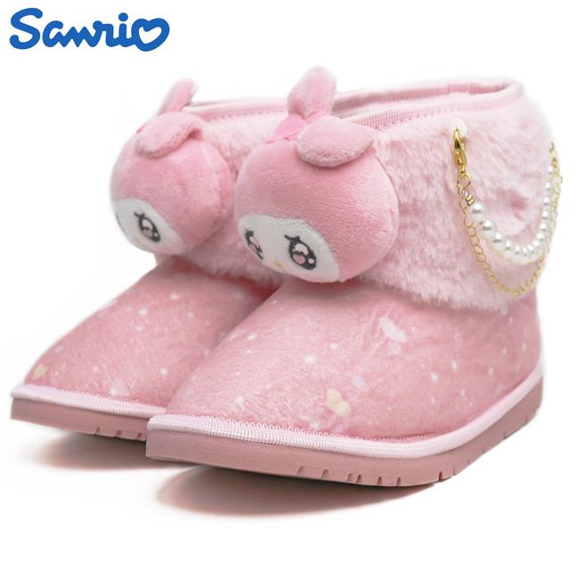 キッズ サンリオ ブーツ ムートンブーツ シナモロール クロミ マイ