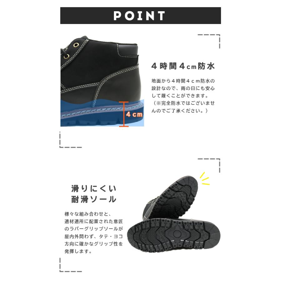 LIBERTO EDWIN リベルト エドウィン メンズ カジュアル 防水 防滑