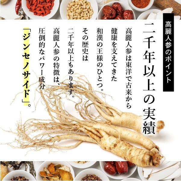 AFC（エーエフシー） 伝承の健康源 高麗紅人参&山参百年根 30日分 6個