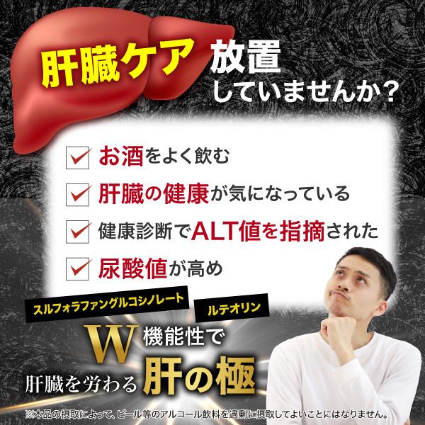 AFC（エーエフシー） 肝の極 30日分 ×6袋セット 肝臓 サプリ【機能性