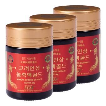 AFC（エーエフシー） 高麗人参濃縮エキス 50g 3個セット 厳選された6年