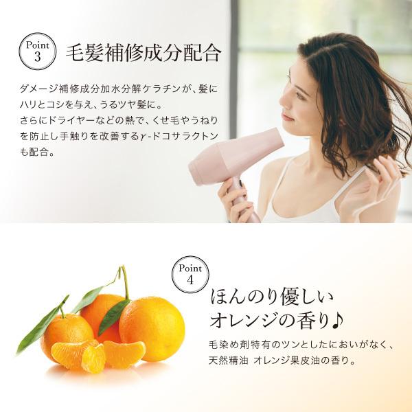 染まルン♪ヘアカラートリートメント　220g　カラー：ブラック【白髪用】3個セット　染まるん 爆買 | AFC | 06