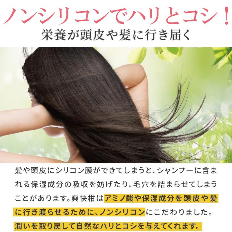 薬用 アミノ酸 シャンプー 爽快柑 詰替用 500mL 3個セット　医薬部外品 ノンシリコン AFC　ポイント利用 ポイント消化 爆買 | AFC | 18