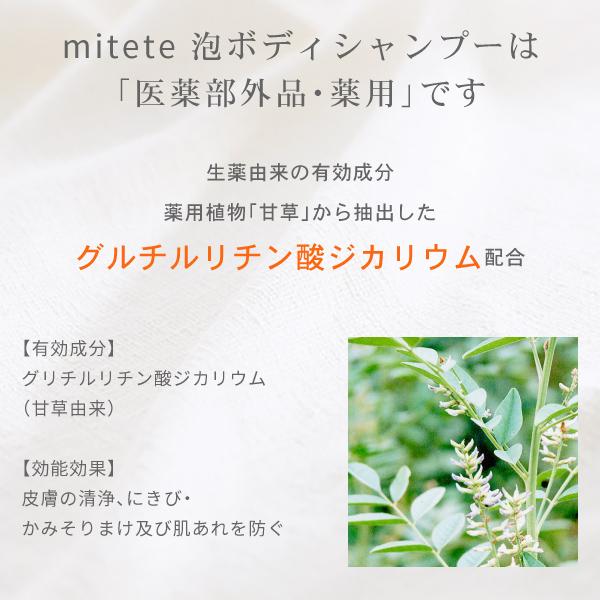 薬用　爽快柑泡　ボディーシャンプー 医薬部外品 ボトル400mLmitete 爽快柑 親子100組の声から生まれた　AFC公式｜afcshop｜14