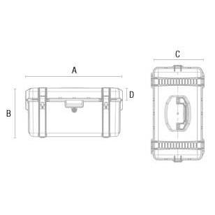 HPRC4300 輸送用ハードケース 防水・頑丈・通い箱・精密機器・トランク