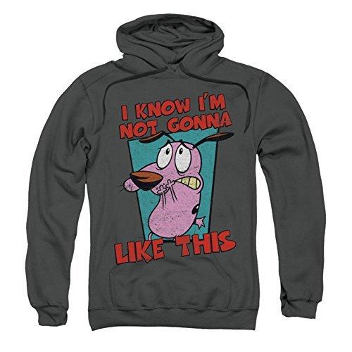 海外最新 Trevco Courage The Cowardly Dog Not Gonna Like Adult Pull Over Hoodie C 激安単価で Skylanceronline Com