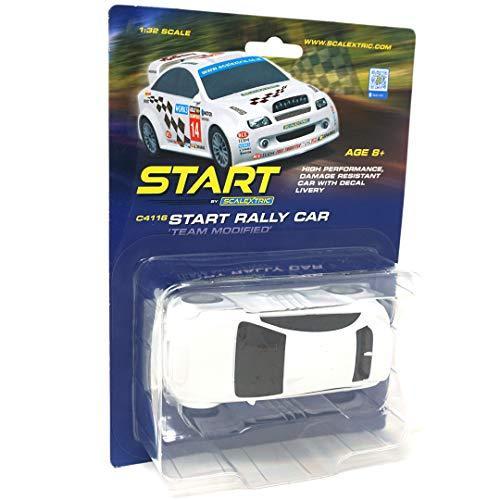 グランドセール Scalextric Start Rally Style Car Team Modified 1:32 Slot Race Car C4116 その他おもちゃ