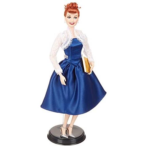 Barbie Tribute Collection Lucille Ball Doll， Wearing Blue Dress & Lace Jack(12590円)