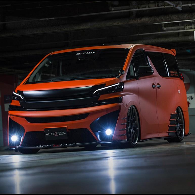 30系 ヴェルファイア フロントバンパー スポイラー グリル一体型