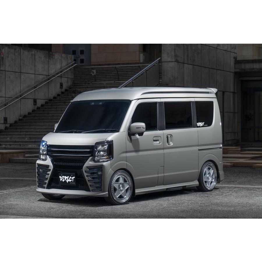 送料込❗️DA17W エブリイワゴン フロントバンパーフォグ付き エブリィエブリー DA17W エブリイワゴン フロントバンパー スポイラー