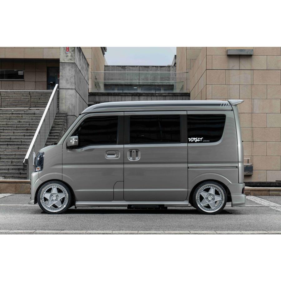 送料込❗️DA17W エブリイワゴン フロントバンパーフォグ付き エブリィエブリー エブリイワゴン DA17W メッキ フォグ ライト ランプ カバー
