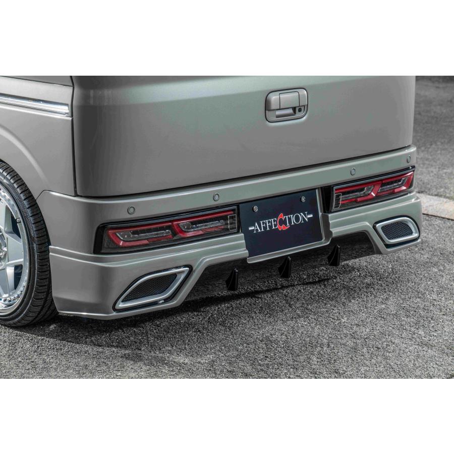 DA17wエブリィワゴン リアハーフスポイラー　OEM車可能　　リアバンパー DA17W エブリイワゴン リアハーフスポイラー affection/アフェクション