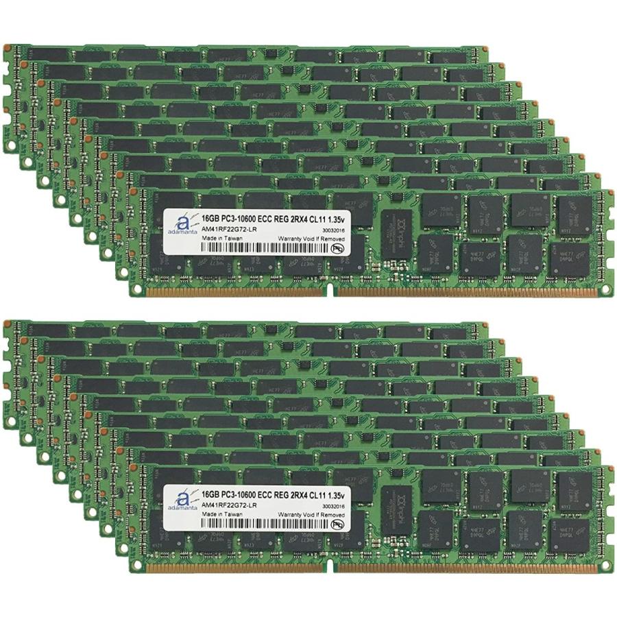 Adamanta 288GB (18x16GB) サーバーメモリアップグレード IBM System x3550 M3 R2 7944 DDR3 1333Mhz PC3-10600 ECC 登録済み 2Rx4 CL9 1.35v｜afljd62199｜04