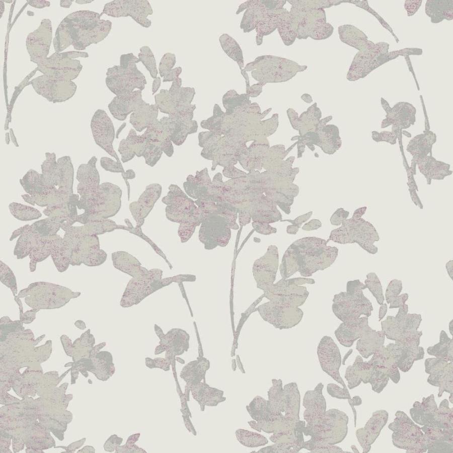 正規 店 Y Glamフローラルスポット オシレプアのyork York 住宅設備 壁紙 壁紙 ライラック オフホワイトメタリックピューター Wallcoverings 秋冬 Sale