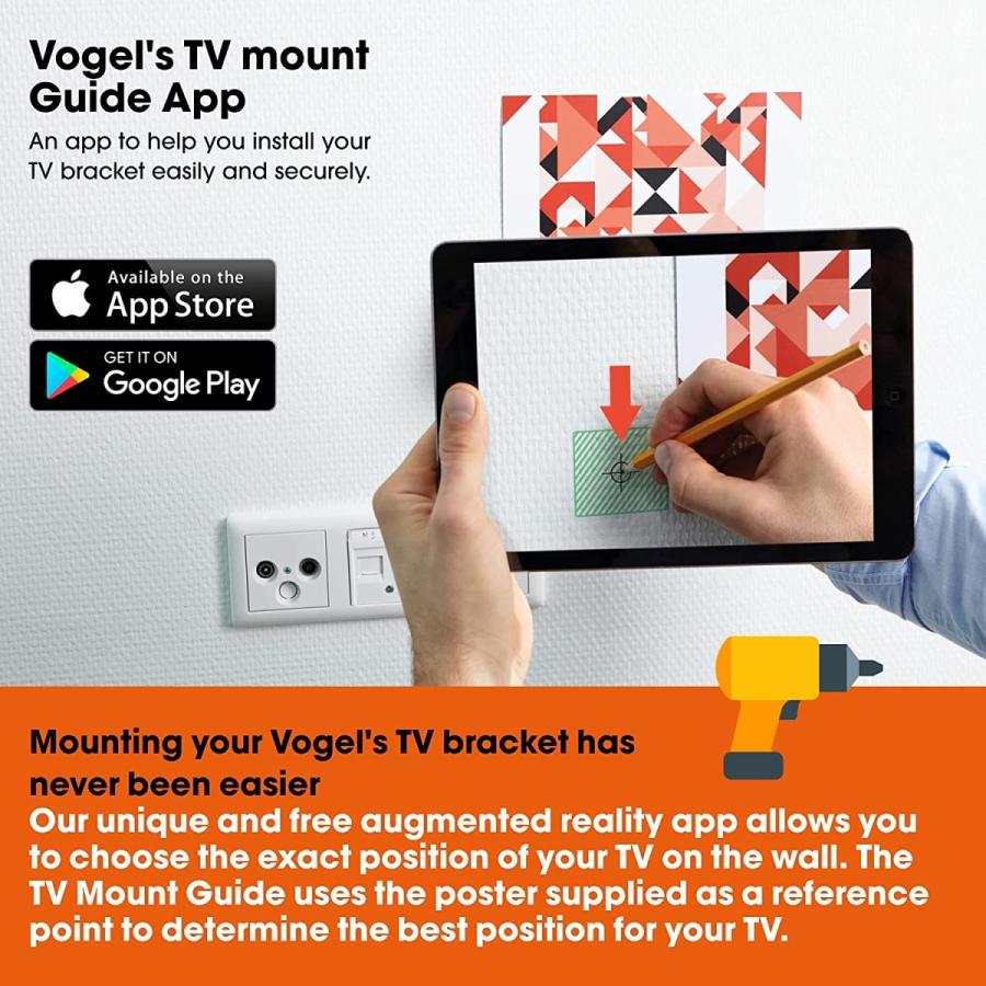 新着 kg 最大44ポンド 32 55インチテレビ用 テレビ壁マウント フルモーション 3245 Wall Vogel S 送料無料 最大180度回転可能 テレビ壁マウント 傾斜可能 レンズアクセサリー Oyostate Gov Ng
