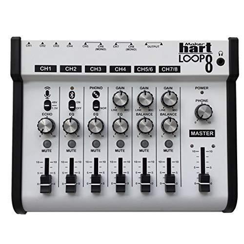 輝く高品質な Maker Hart Loop Mixer 8 3 5 Mm 6 3 Mm Jack Bluetooth Phono Eq Pre Amplify マイクcompatibility Audio Mixer 海外正規品 Www Aqtsolutions Com