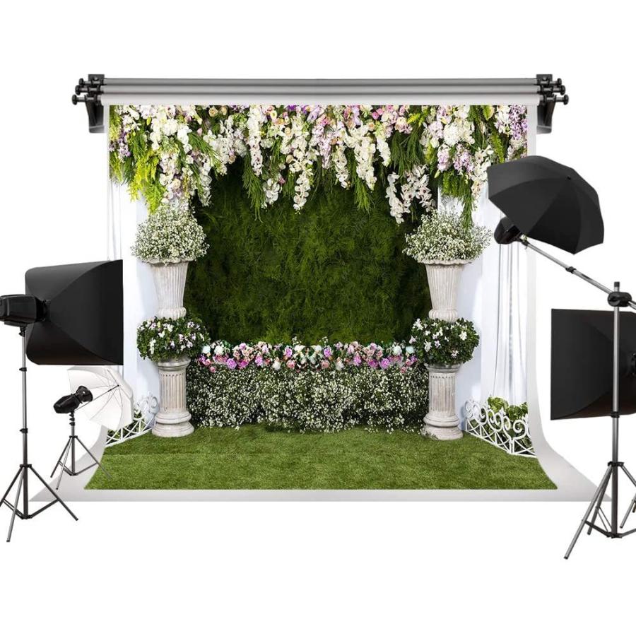 結婚式の写真撮影用背景幕 花の背景 写真スタジオの背景用｜afljd62199｜03