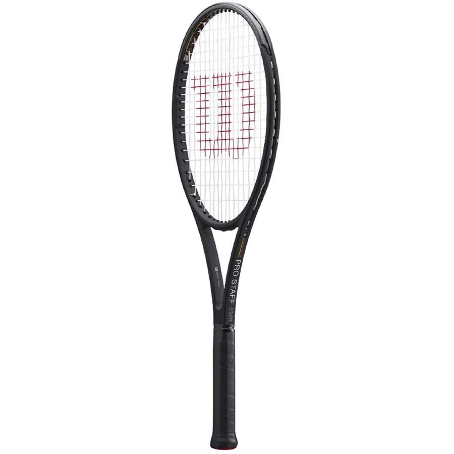Wilson Pro Staff 97 v13 Tennis Racquet (4 1/2%ダブルクォーテ% Grip) Strung with Silver Synthetic Gut Racket String - Best Racquet for Power and Contro｜afljd62199｜05