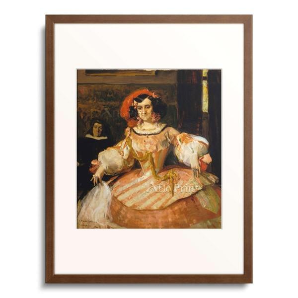 ホアキン・ソローリャ Joaquin Sorolla y Bastida 「Portrait of the Actress Maria Guerrero. About 1897」