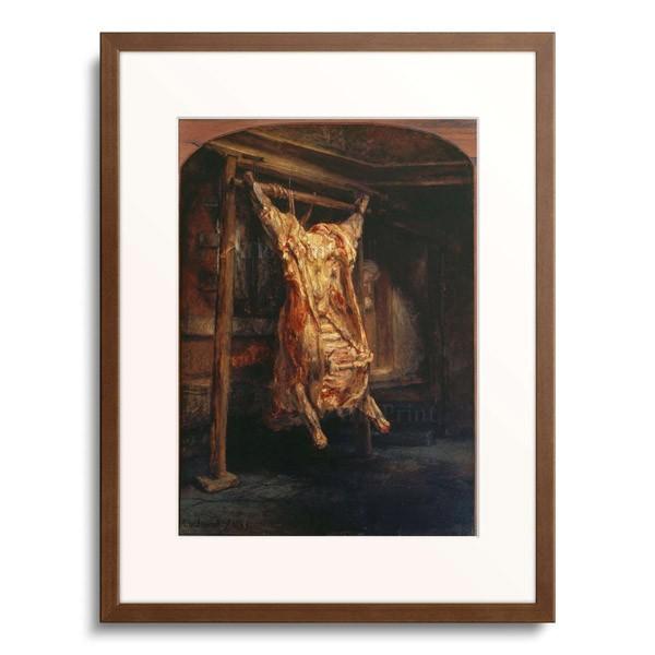 レンブラント・ファン・レイン Rembrandt Harmenszoon van Rijn 「The slaughtered ox. 1655 ...