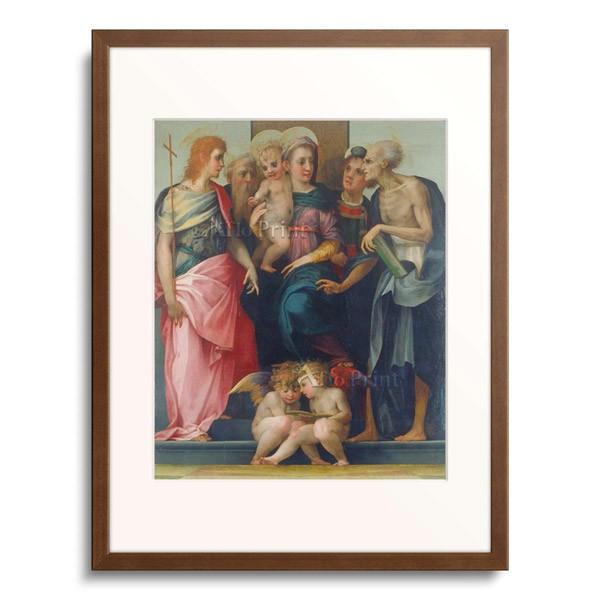 ロッソ・フィオレンティーノ Rosso Fiorentino 「Madonna mit Kind und Heiligen. Um 1518.」