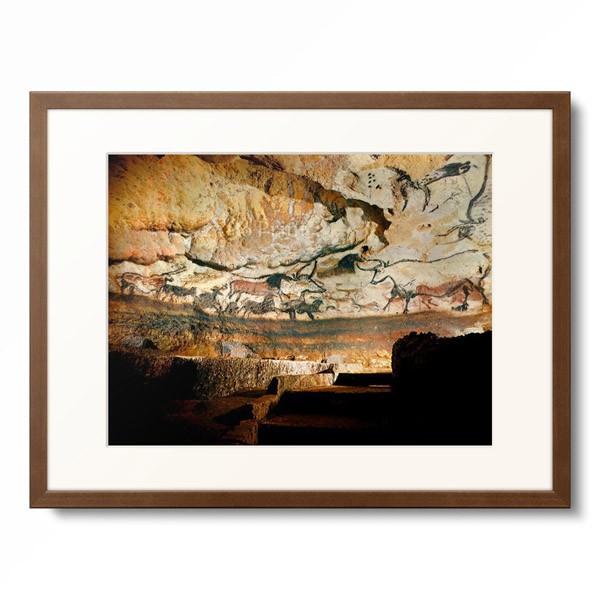 洞窟壁画 「Lascaux caves, Hall of the Bulls. Ca. 17000 BC.」
